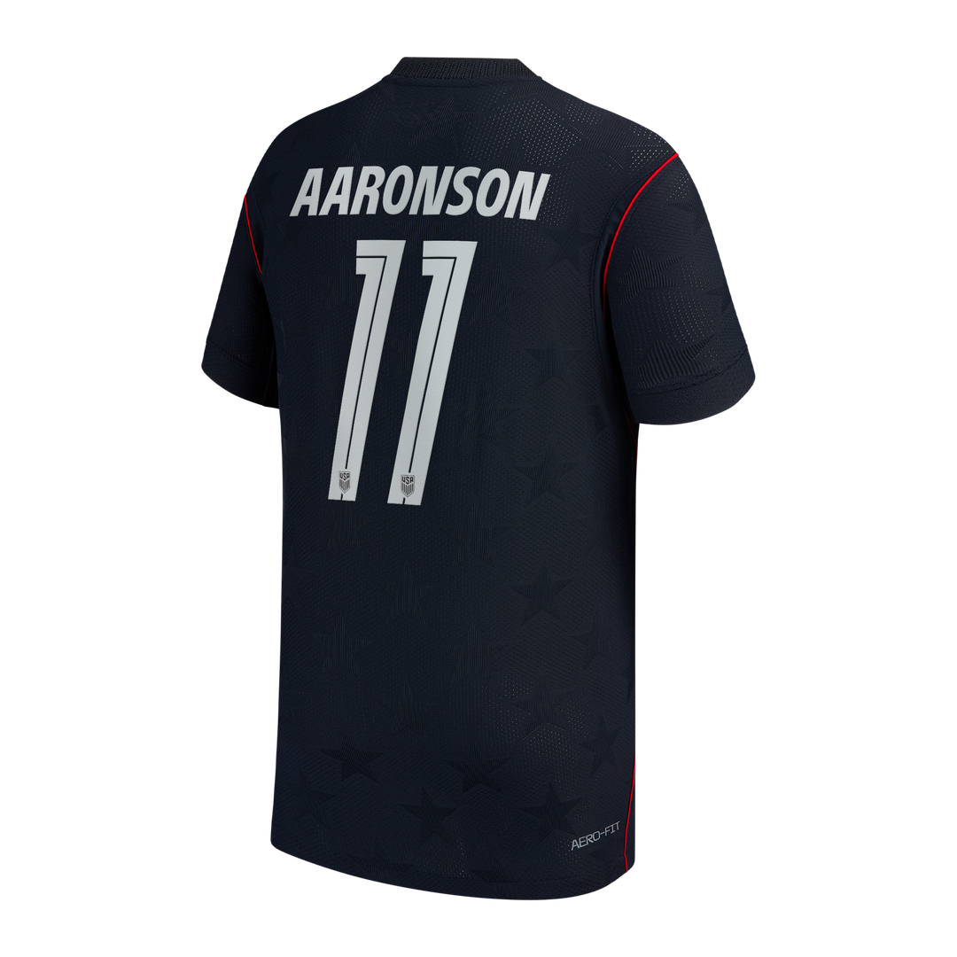 Brenden Aaronson USMNT Nike Youth 2026/27 Away Match Authentic Jersey - Blue