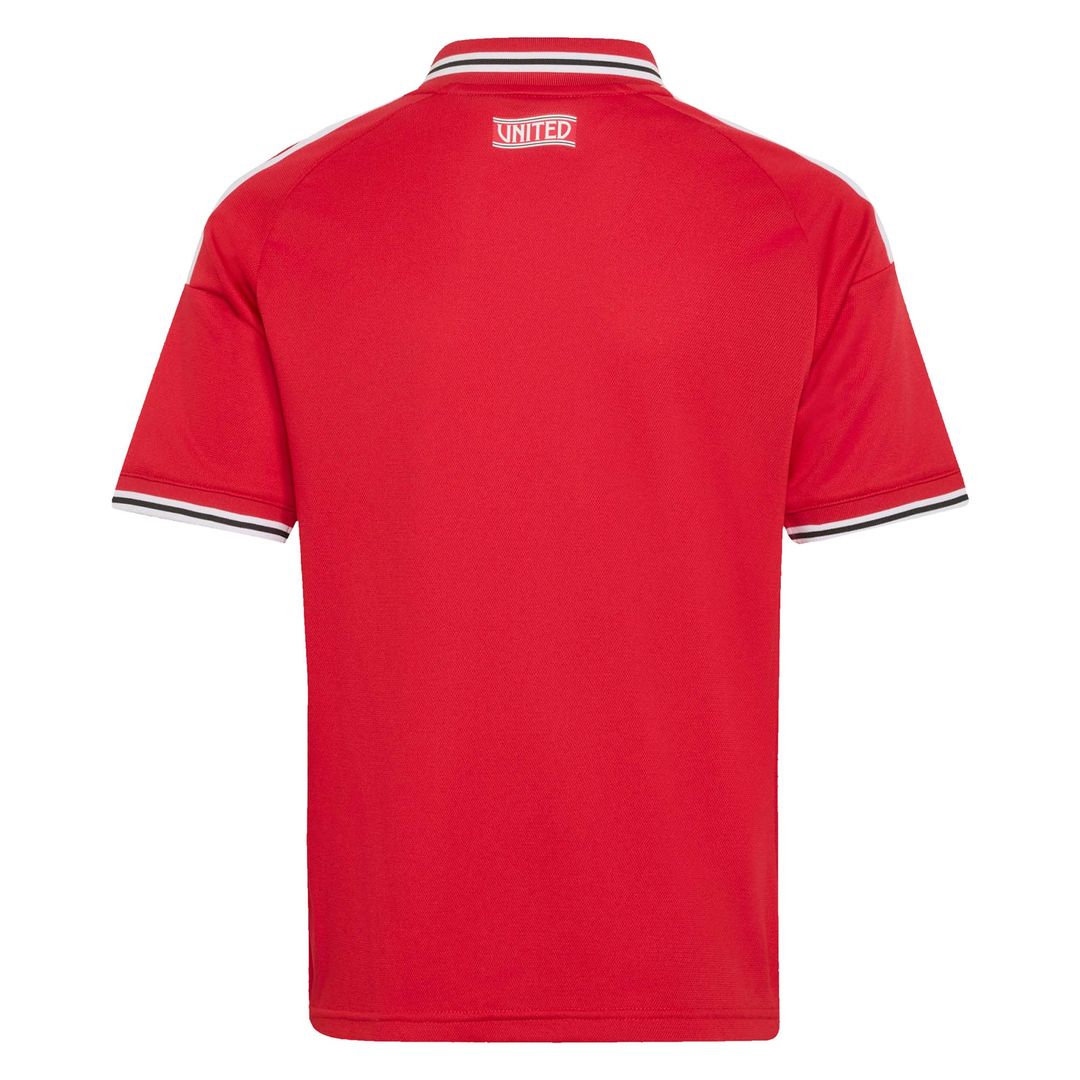 Manchester United adidas Youth 2026/27 Home Replica Jersey - Red