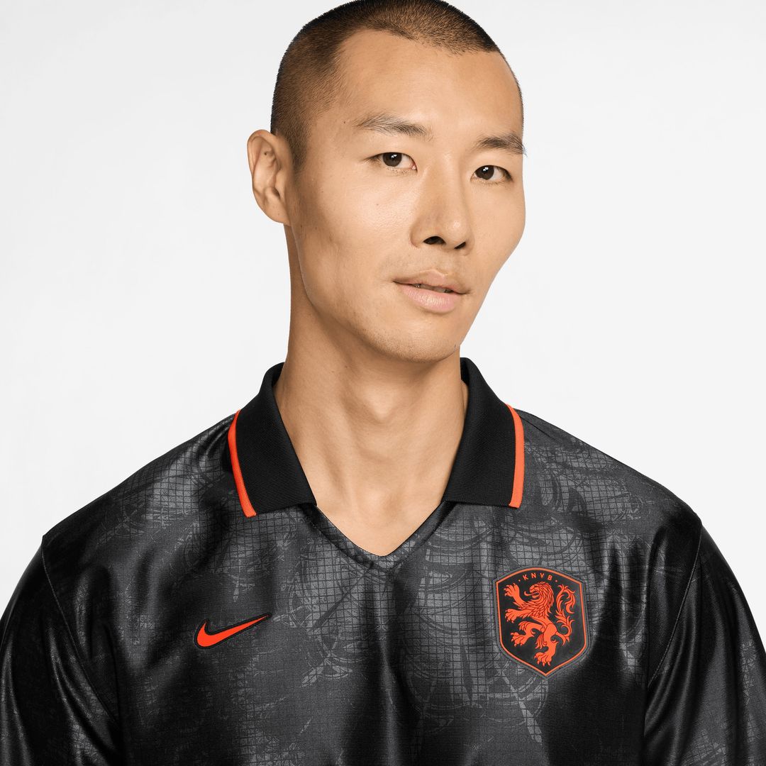 Netherlands National Team Nike Dri-FIT Energy Lifestyle Jersey - Black