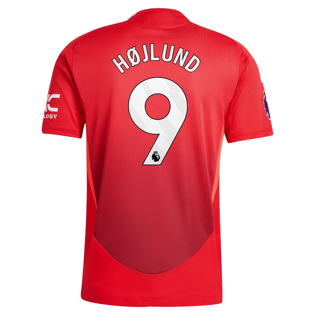 Rasmus Højlund Manchester United adidas 2024/25 Away Authentic Player Jersey - Navy