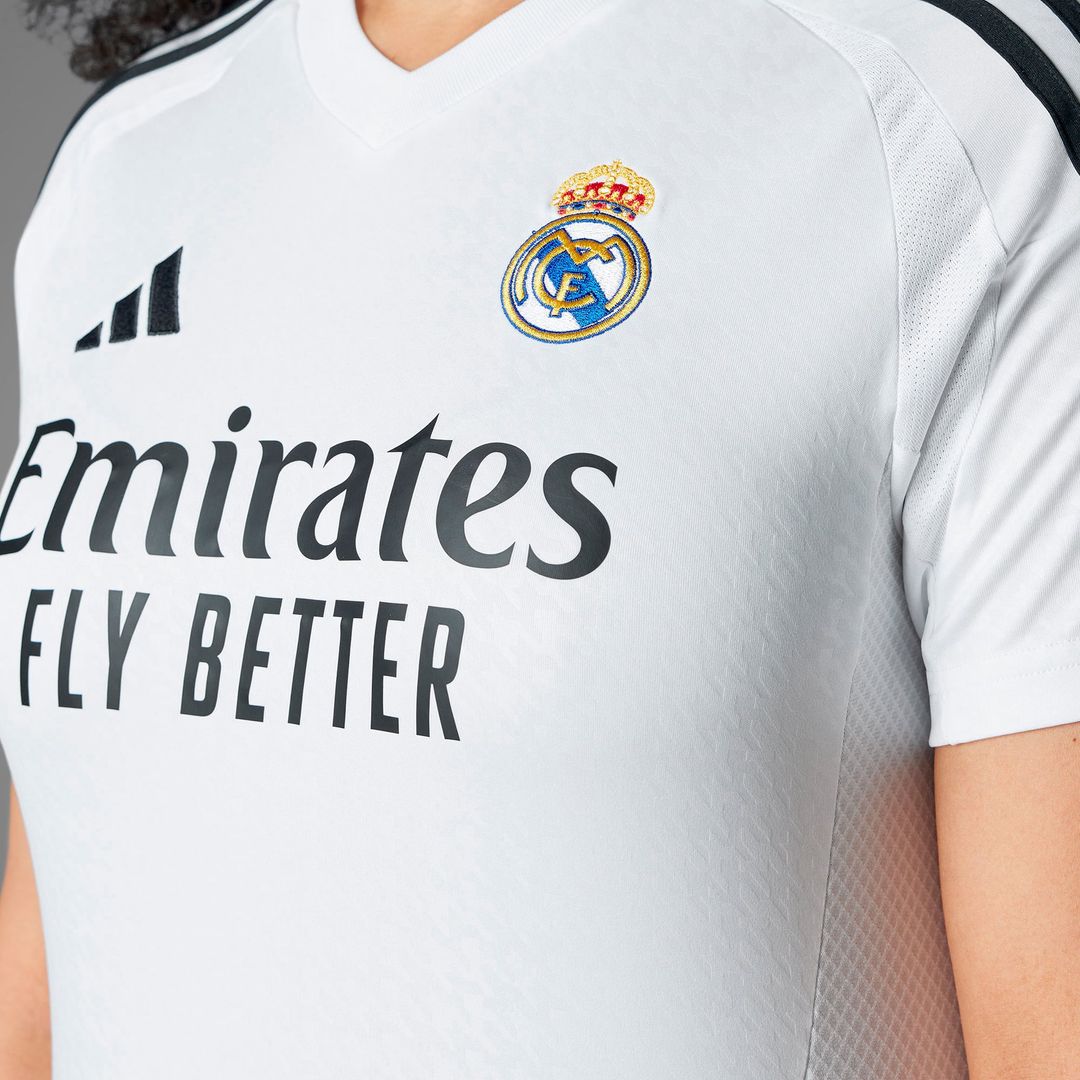 Real Madrid adidas Women's 2024/25 Home Replica Jersey - White