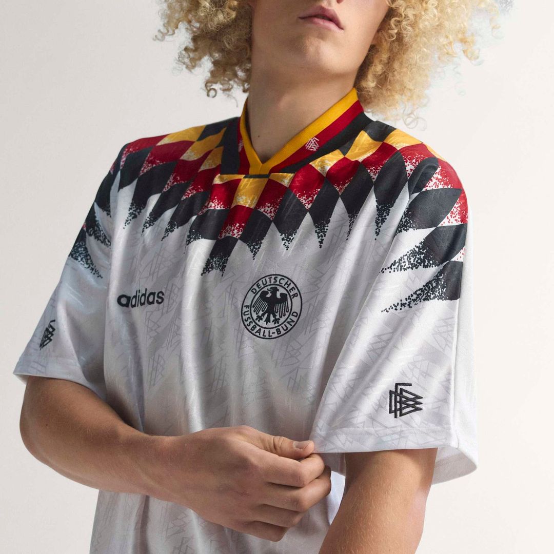 Germany National Team adidas 1994 Away Bringback Jersey - Green