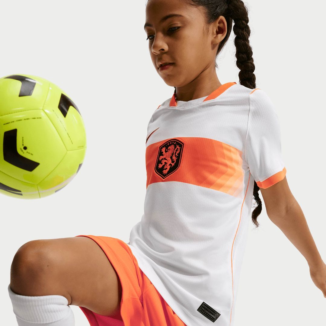 Netherlands National Team Nike Youth 2026 Home Stadium Replica Jersey - Orange