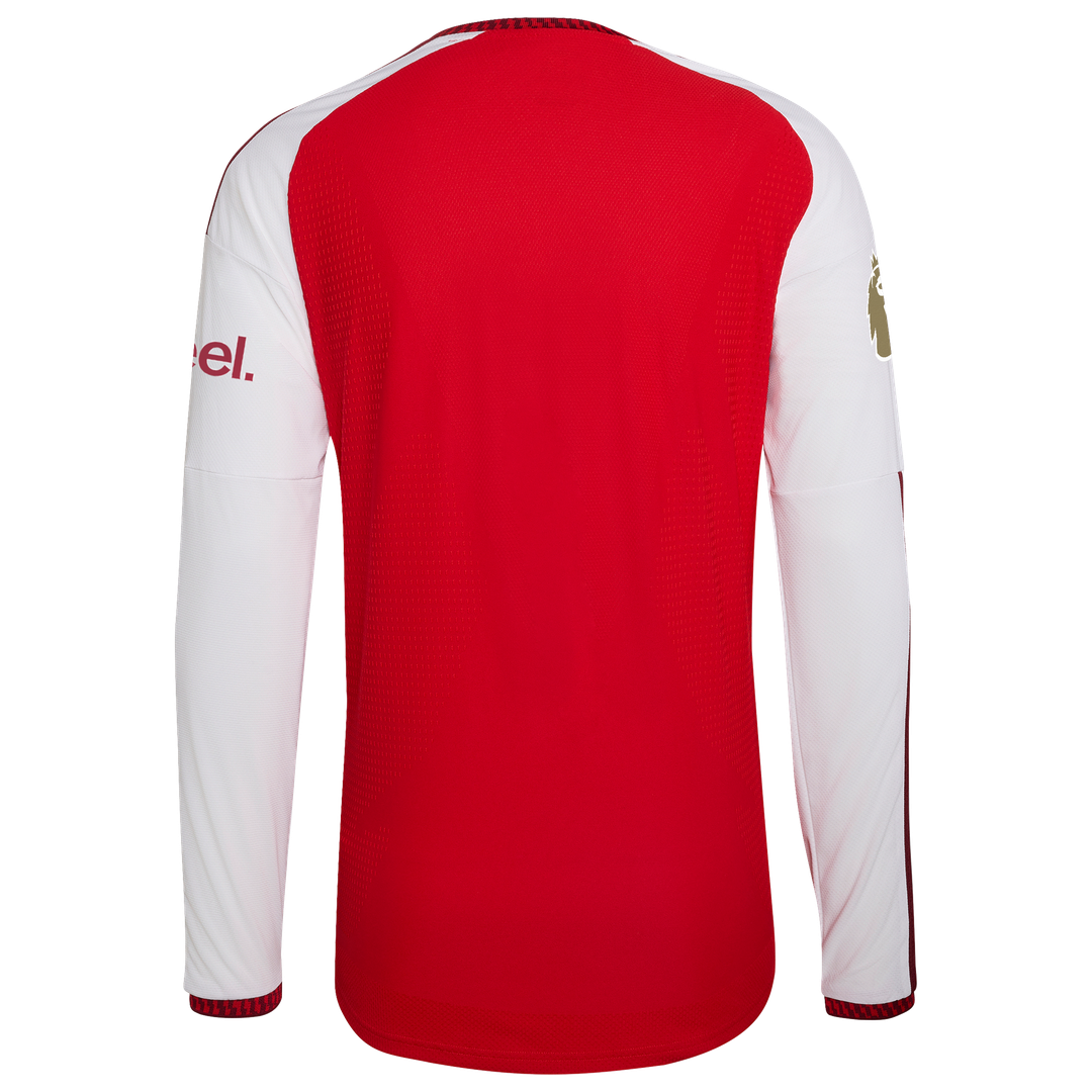 Arsenal adidas 2026/27 Home Authentic Long Sleeve Jersey - Red