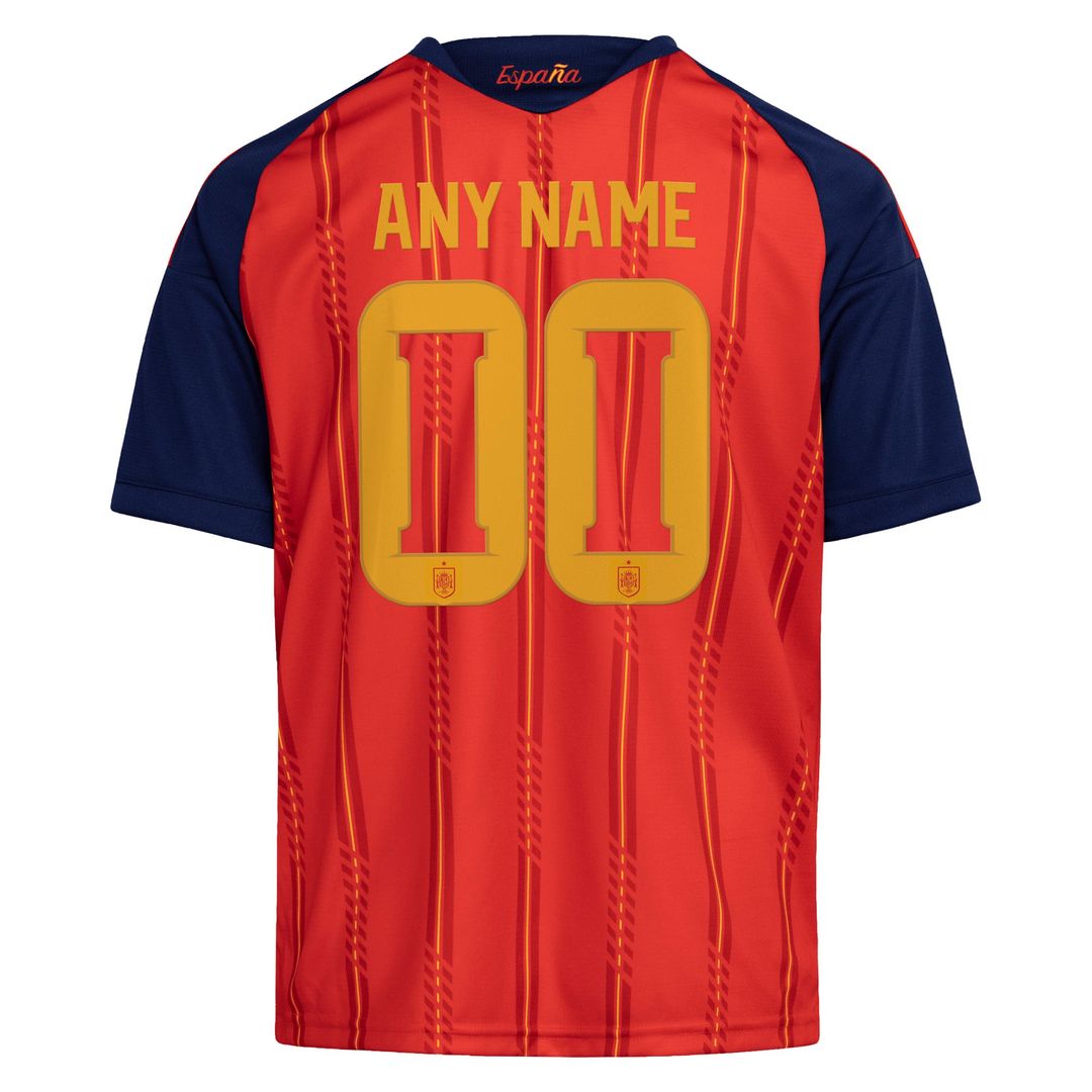 Spain National Team adidas Youth 2026 Home Replica Custom Jersey - Red