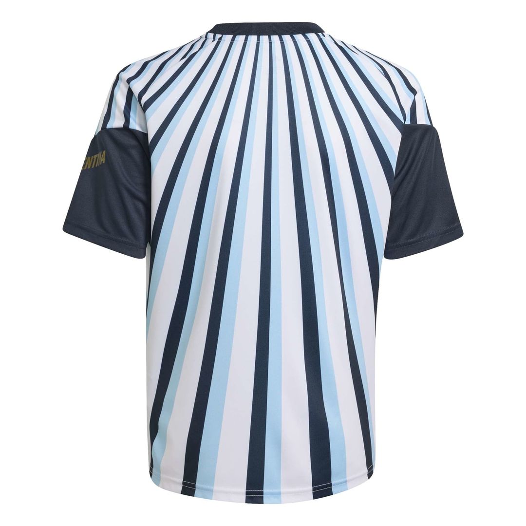 Argentina National Team adidas Youth 2026 Pre-Match Top - Blue