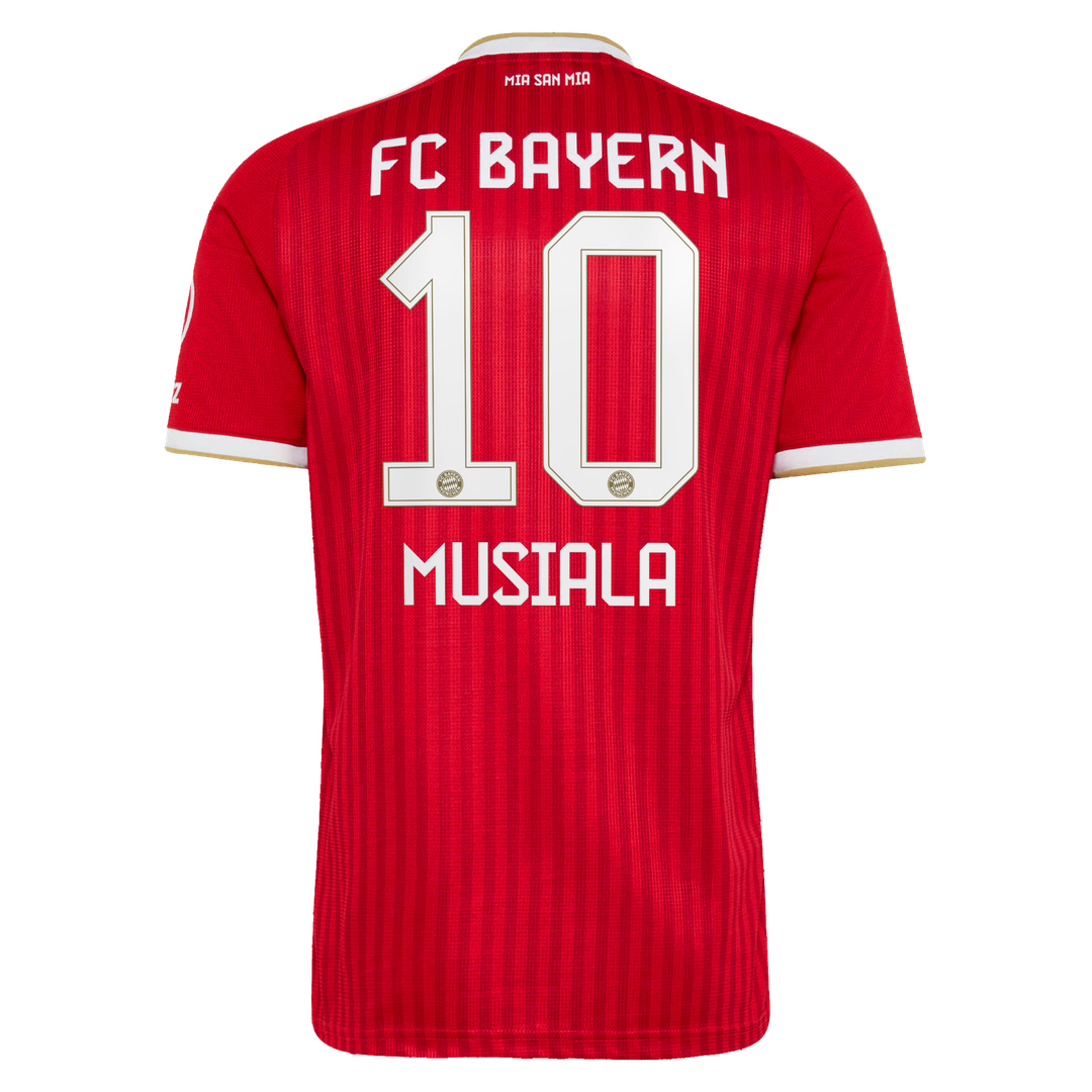Jamal Musiala Bayern Munich adidas 2026/27 Home Replica Jersey - Red