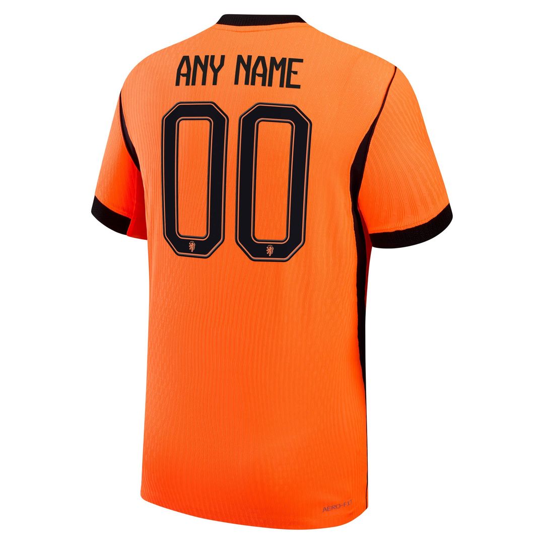 Netherlands National Team Nike 2026 Away Match Authentic Custom Jersey - White