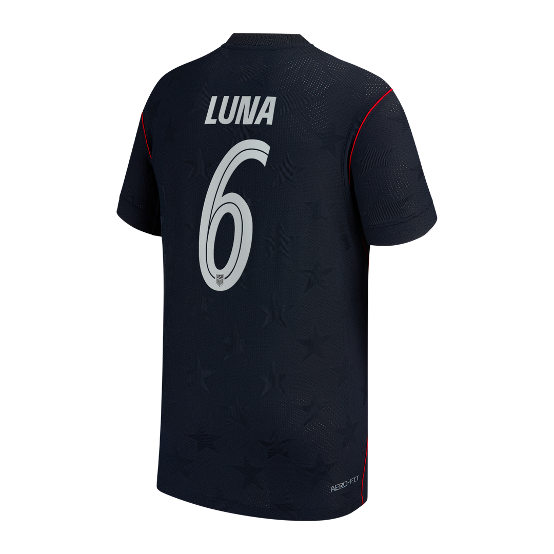 Diego Luna USMNT Nike Youth 2026/27 Away Match Authentic Jersey - Blue