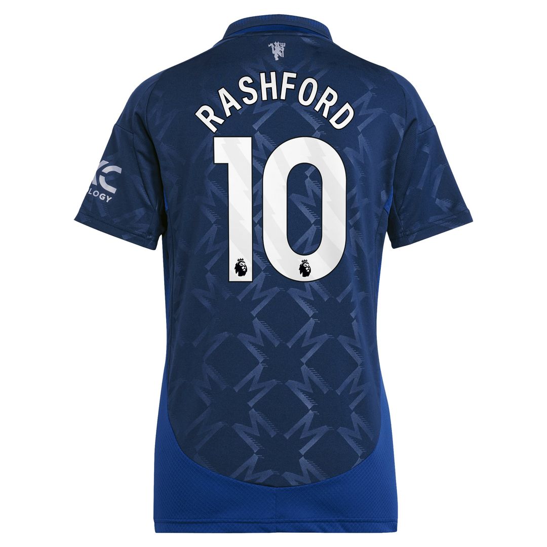 Marcus Rashford Manchester United adidas Originals Women's 2024/25 Third Replica Jersey - Cream