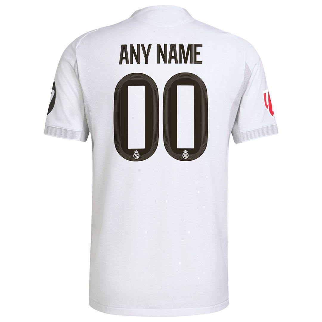Real Madrid adidas 2025/26 Away Authentic Custom Jersey - Blue