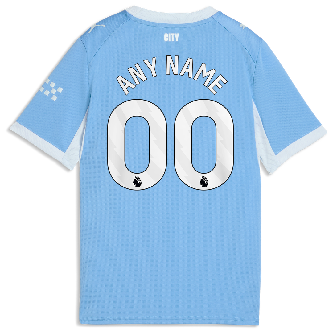 Manchester City Puma Youth 2026/27 Home Replica Custom Jersey - Light Blue