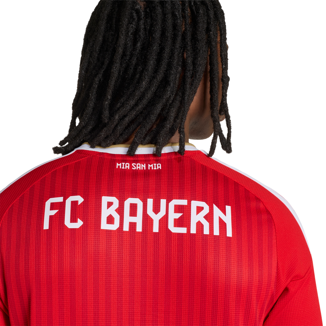 Bayern Munich adidas 2026/27 Home Replica Long Sleeve Jersey - Red