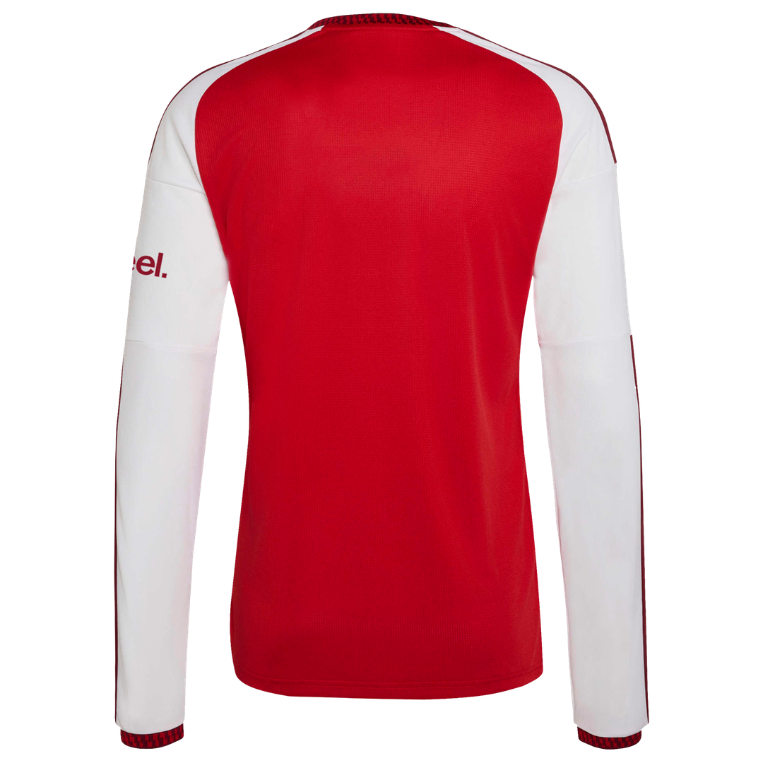 Arsenal adidas 2026/27 Home Replica Long Sleeve Jersey - Red