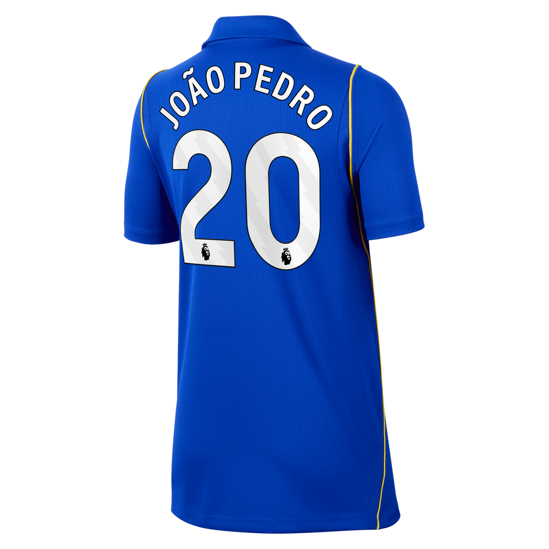 João Pedro Chelsea Nike Youth 2026/27 Home Stadium Replica Jersey - Blue