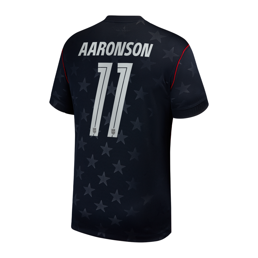 Brenden Aaronson USMNT Nike 2026/27 Away Stadium Replica Jersey - Blue
