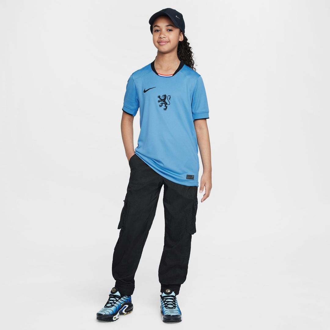 Netherlands Women's National Team Nike Youth 2025/26 Away Replica Jersey - Blue