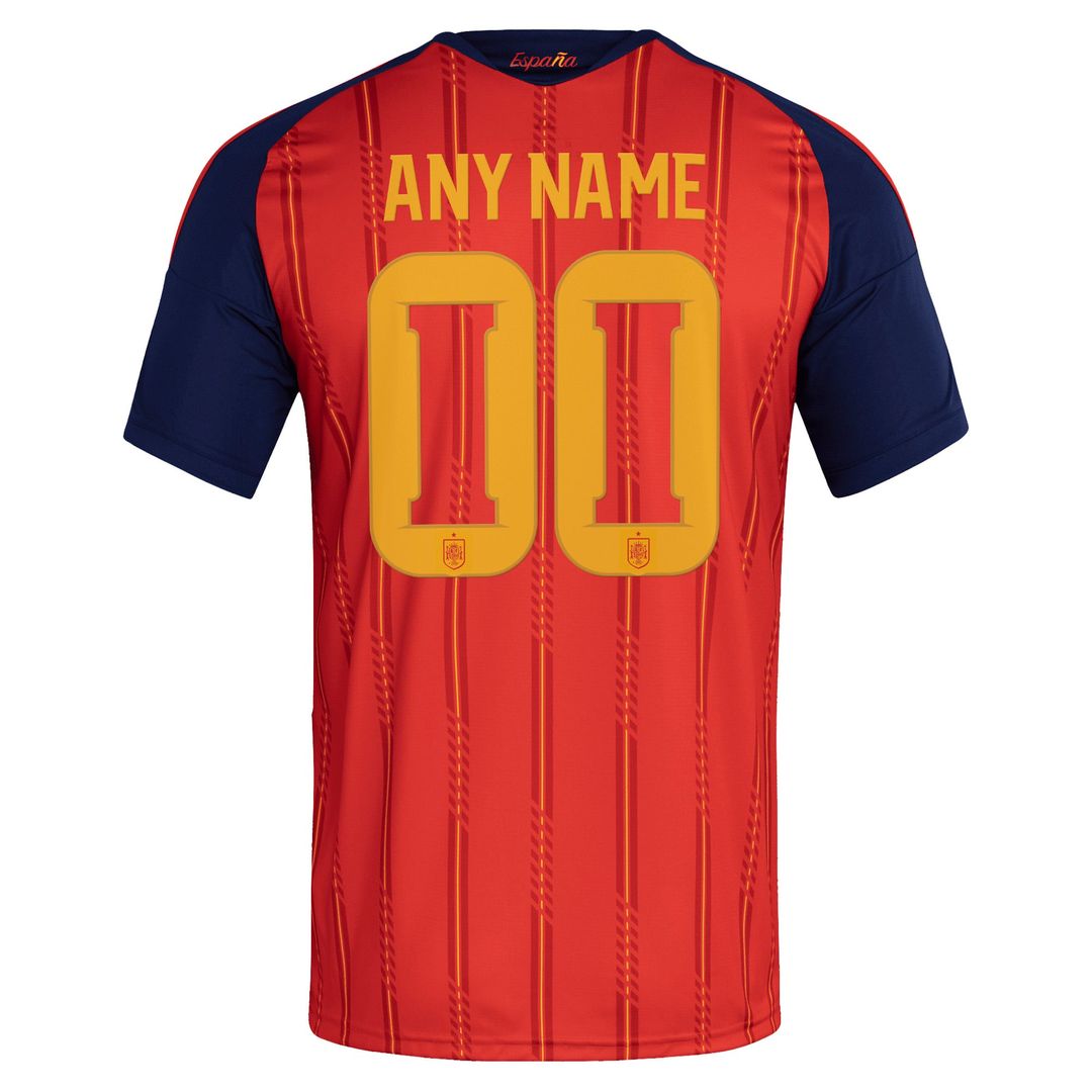 Spain National Team adidas 2026 Away Replica Custom Jersey - White