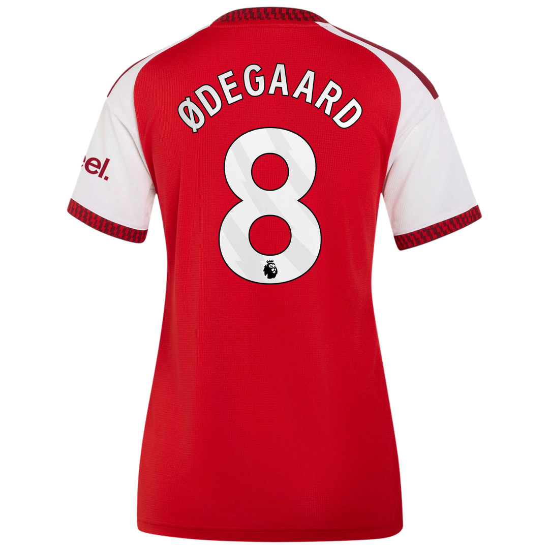 Martin Ødegaard Arsenal adidas Women's 2026/27 Home Home Replica Jersey - Red