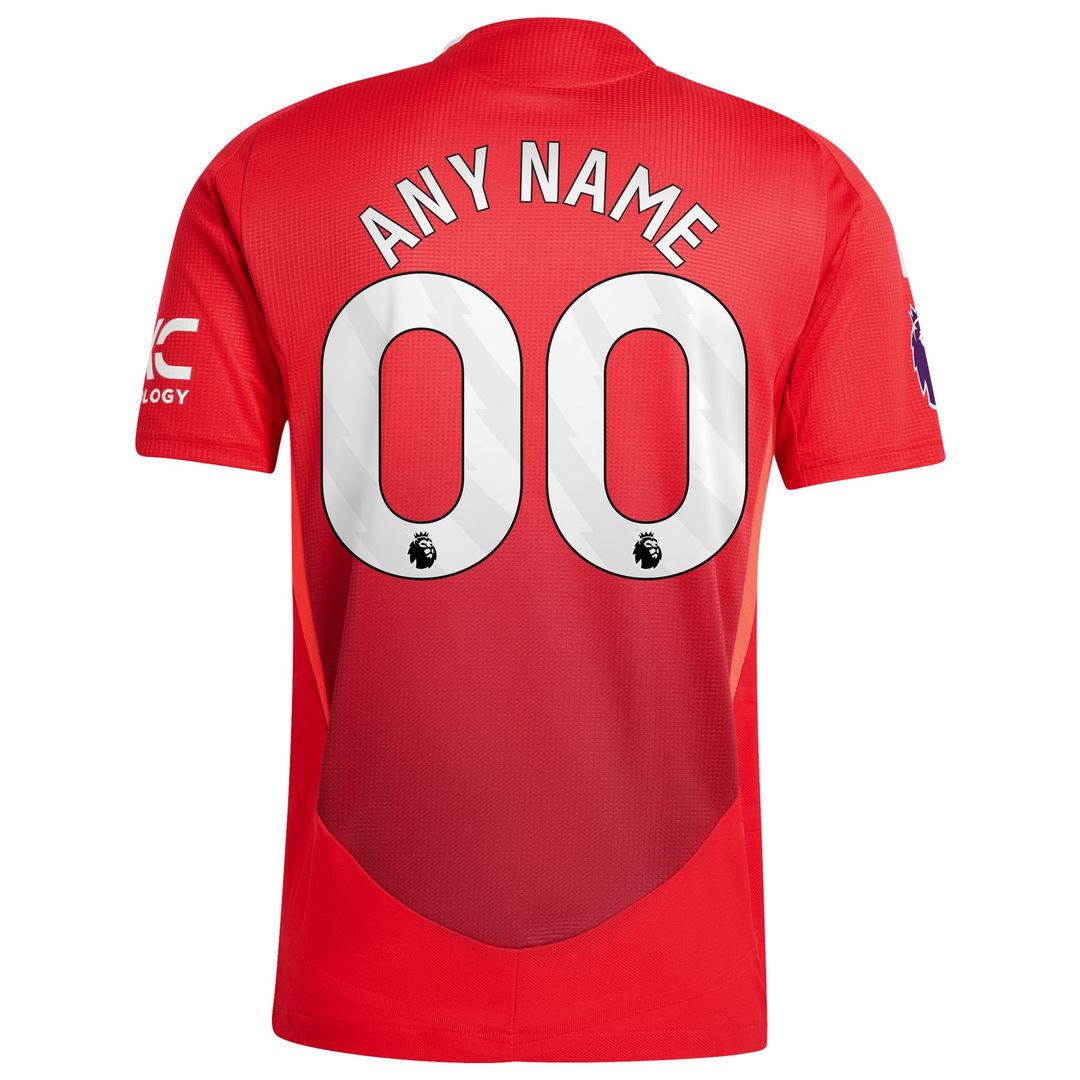 Manchester United adidas Originals 2024/25 Third Custom Authentic Jersey - Cream
