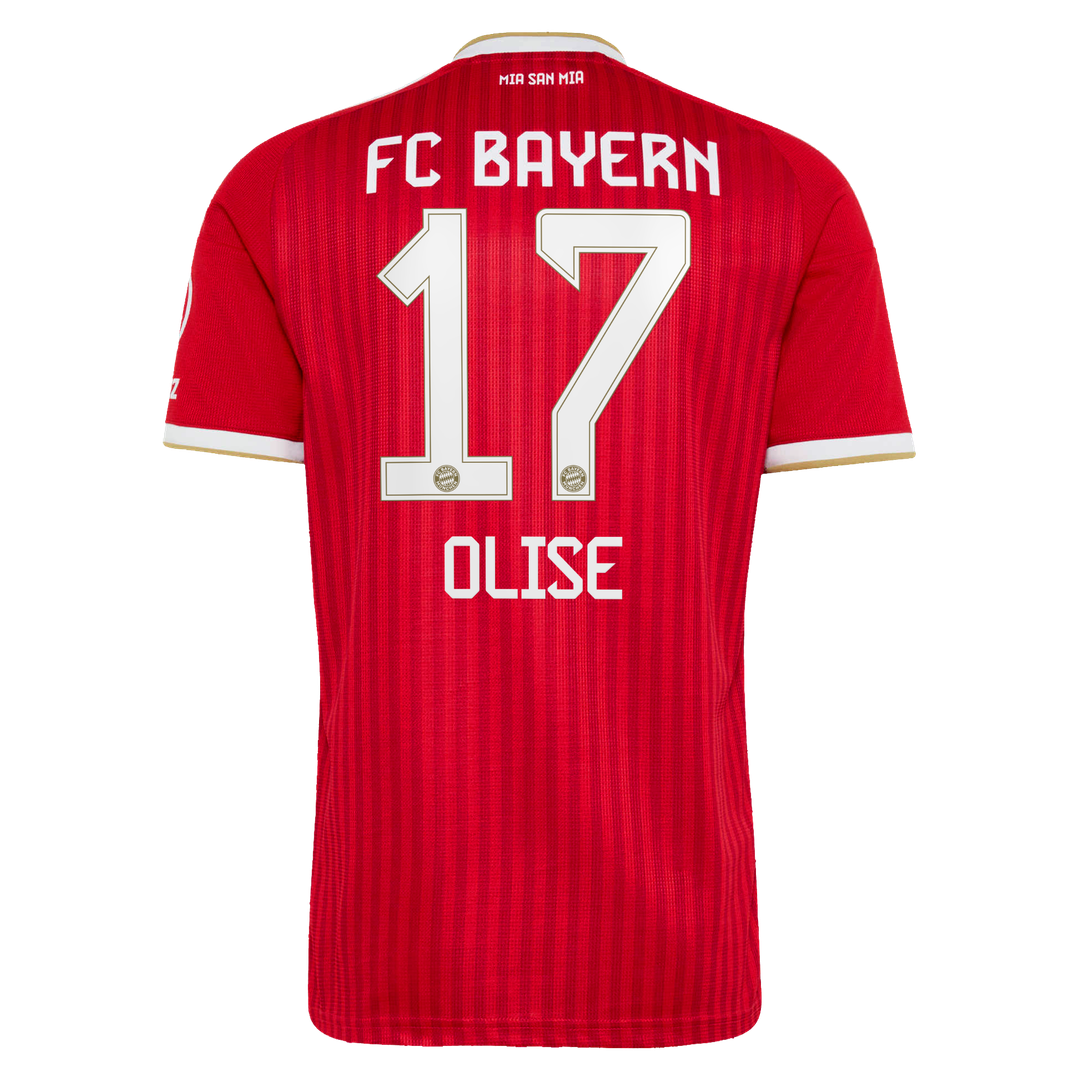 Michael Olise Bayern Munich adidas 2026/27 Home Replica Jersey - Red