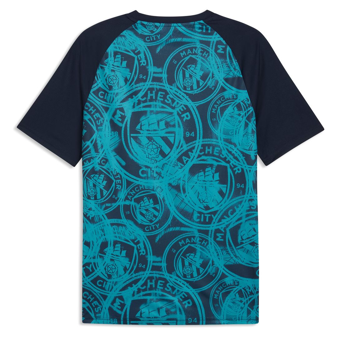 Manchester City Puma 2026/27 Pre-Match Top - Navy