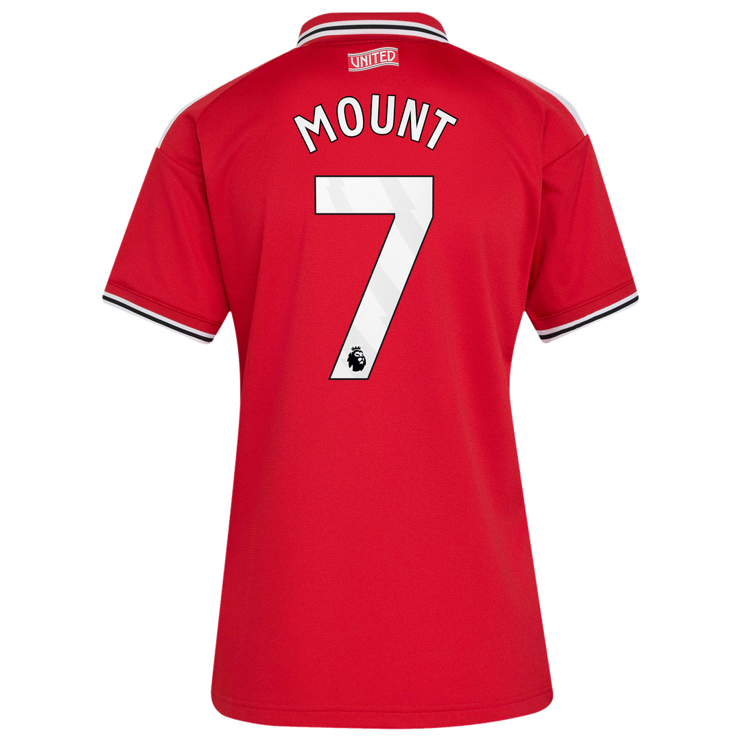 Mason Mount Manchester United adidas Women's 2026/27 Home Replica Jersey - Red