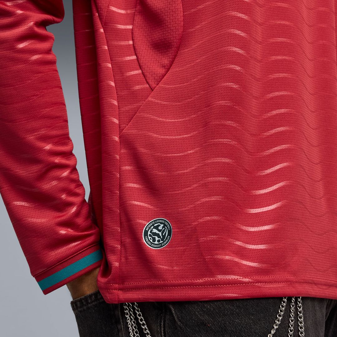 Portugal National Team Puma 2026 Home Replica Long Sleeve Jersey - Red