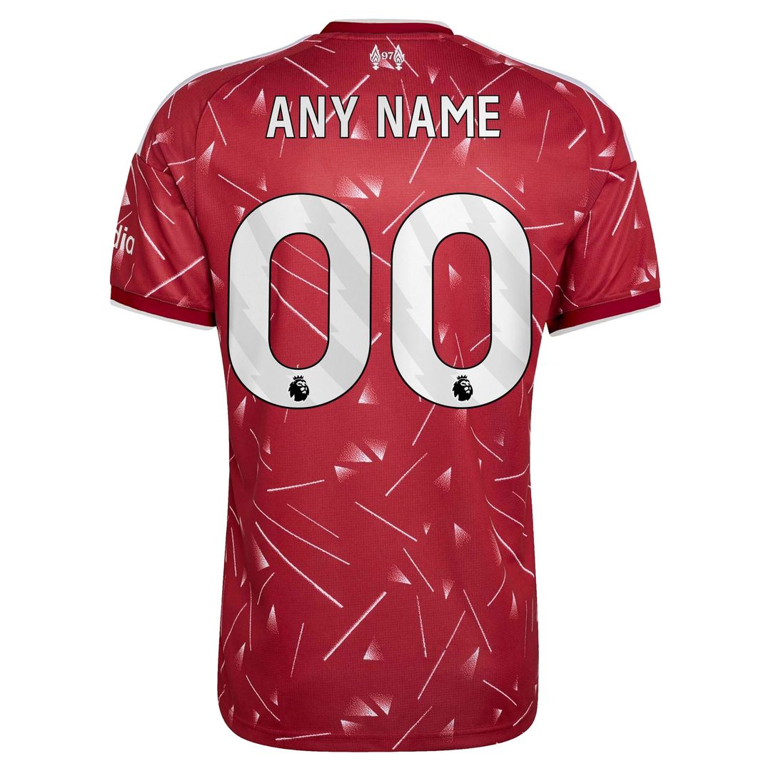 Liverpool adidas 2026/27 Home Replica Custom Jersey - Red