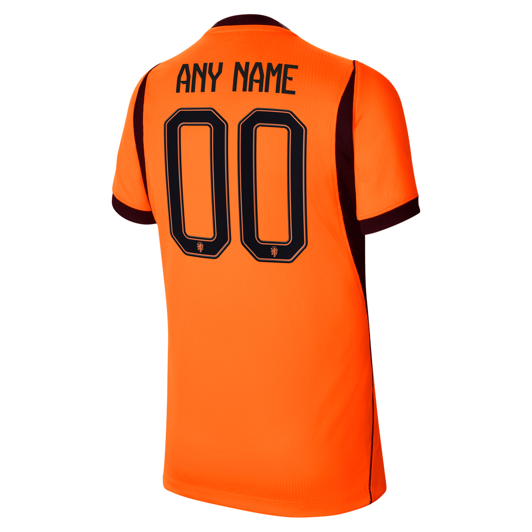 Netherlands National Team Nike Youth 2026 Away Stadium Replica Custom Jersey - White