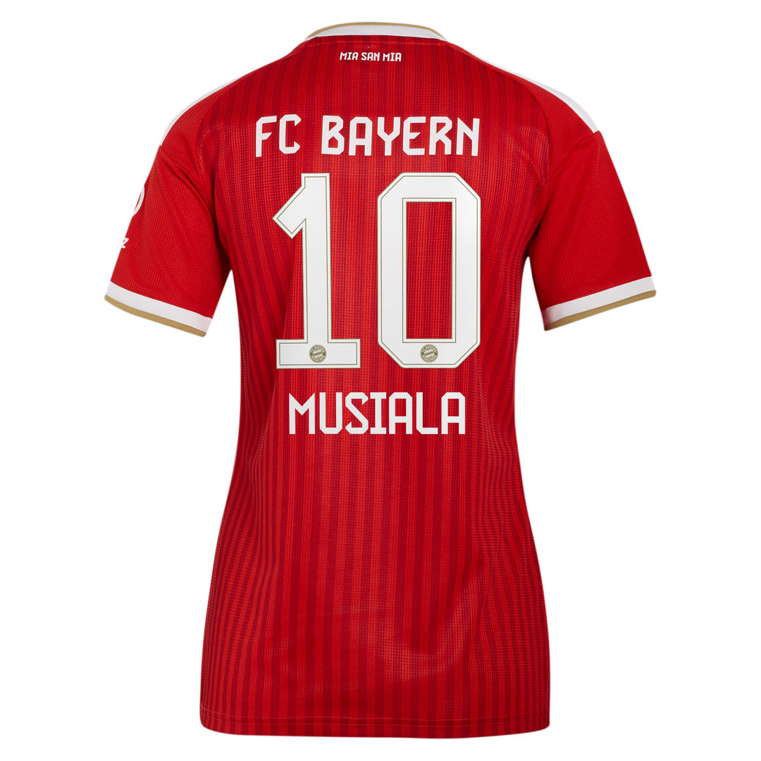 Jamal Musiala Bayern Munich adidas Women's 2026/27 Home Replica Jersey - Red