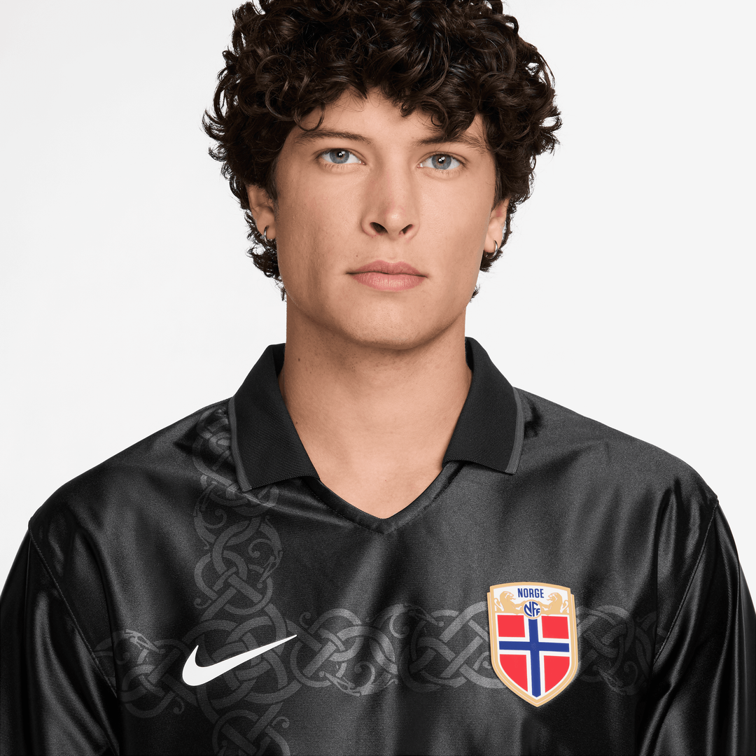 Norway National Team Nike Dri-FIT Energy Lifestyle Jersey - Black