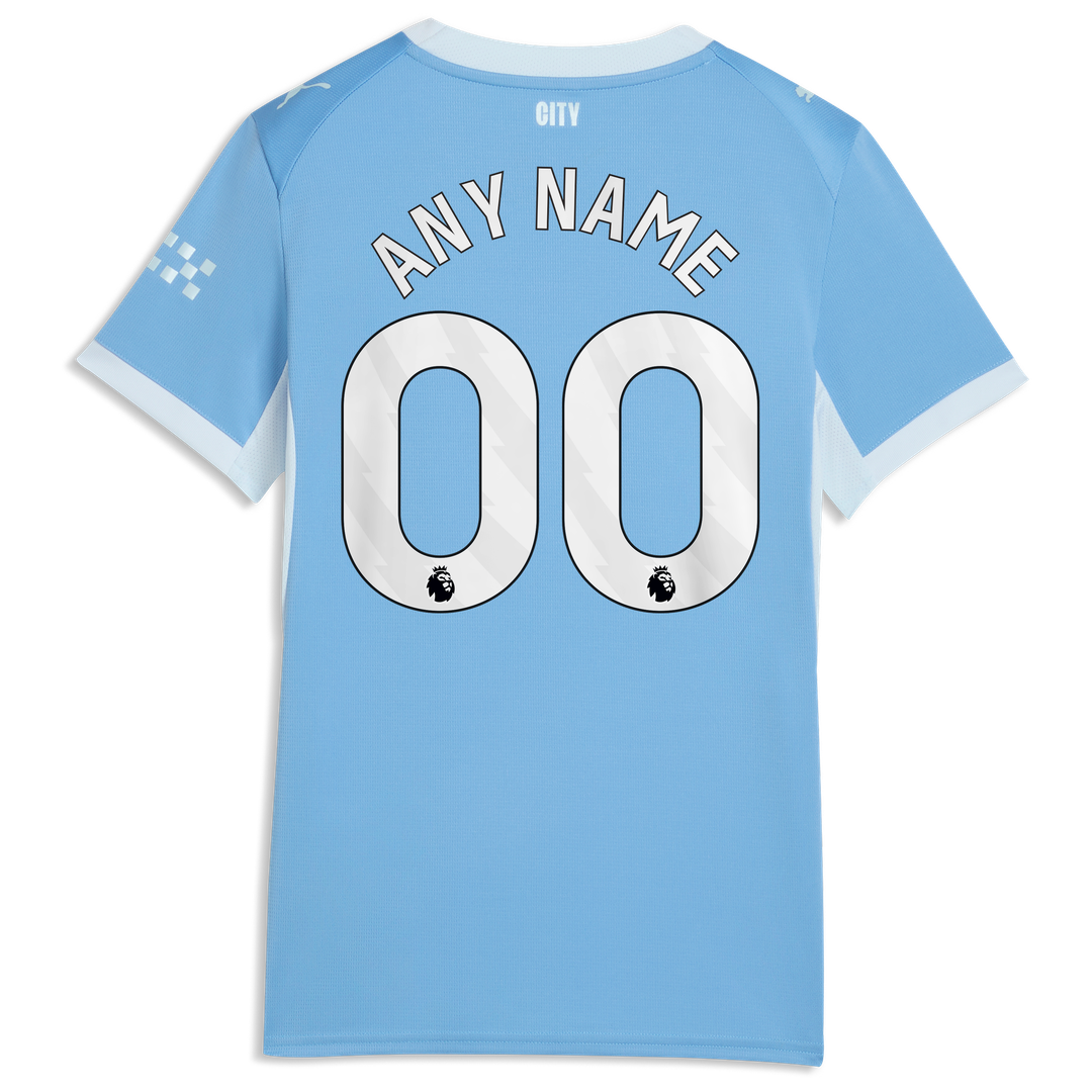 Manchester City Puma Women's 2026/27 Home Replica Custom Jersey - Light Blue
