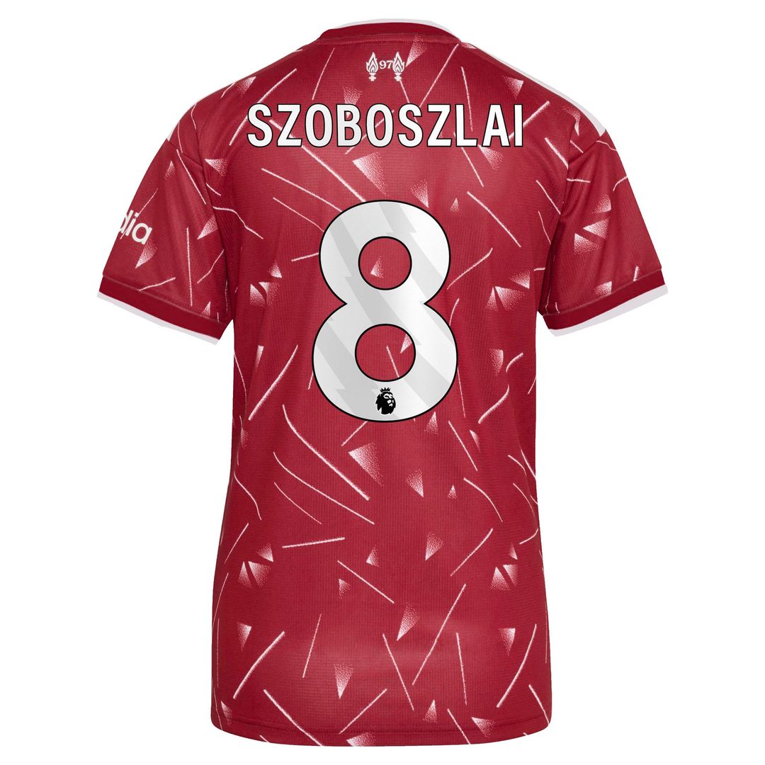 Dominik Szoboszlai Liverpool adidas Women's 2026/27 Home Replica Jersey - Red