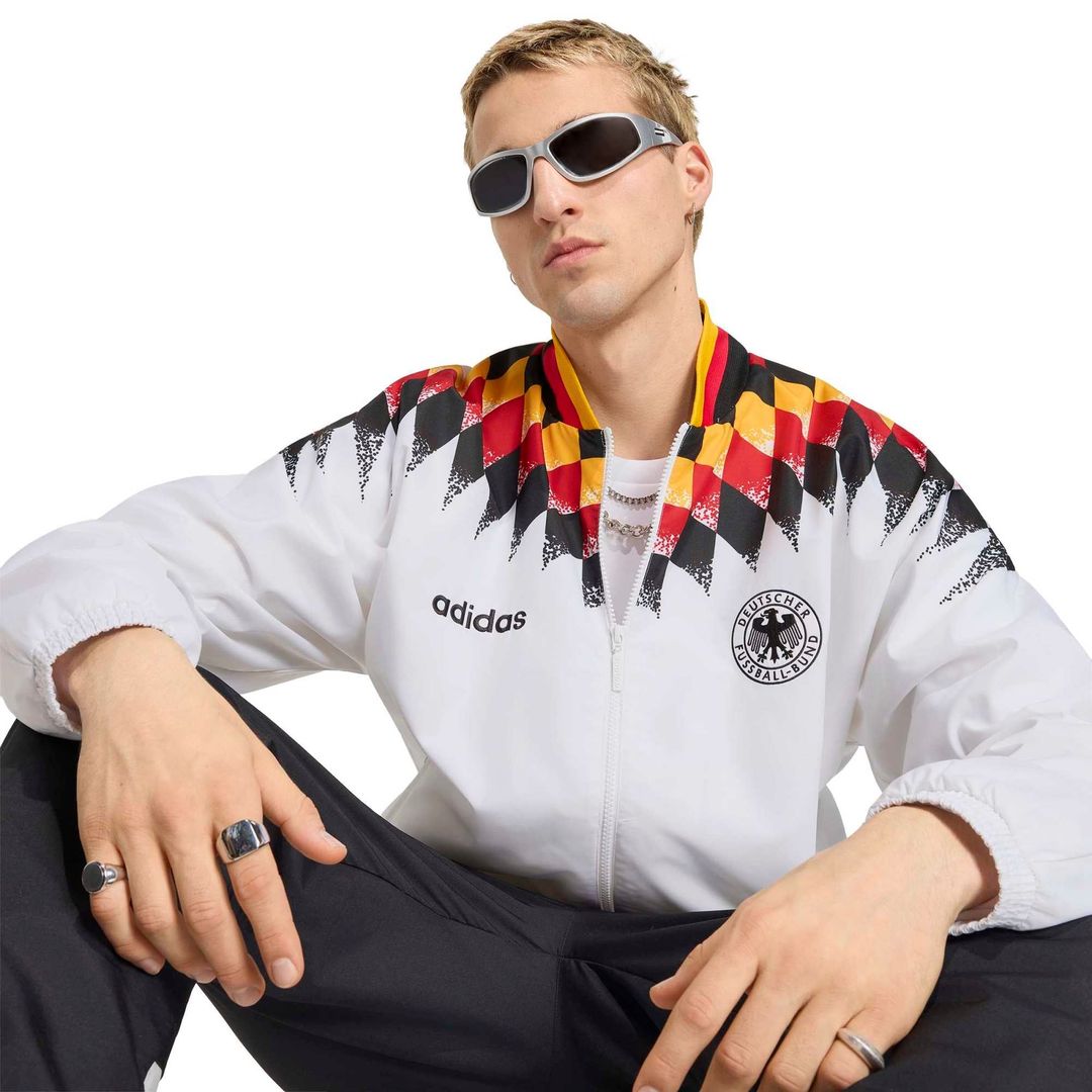 Germany National Team adidas 1994 Bringback Full-Zip Track Jacket - White