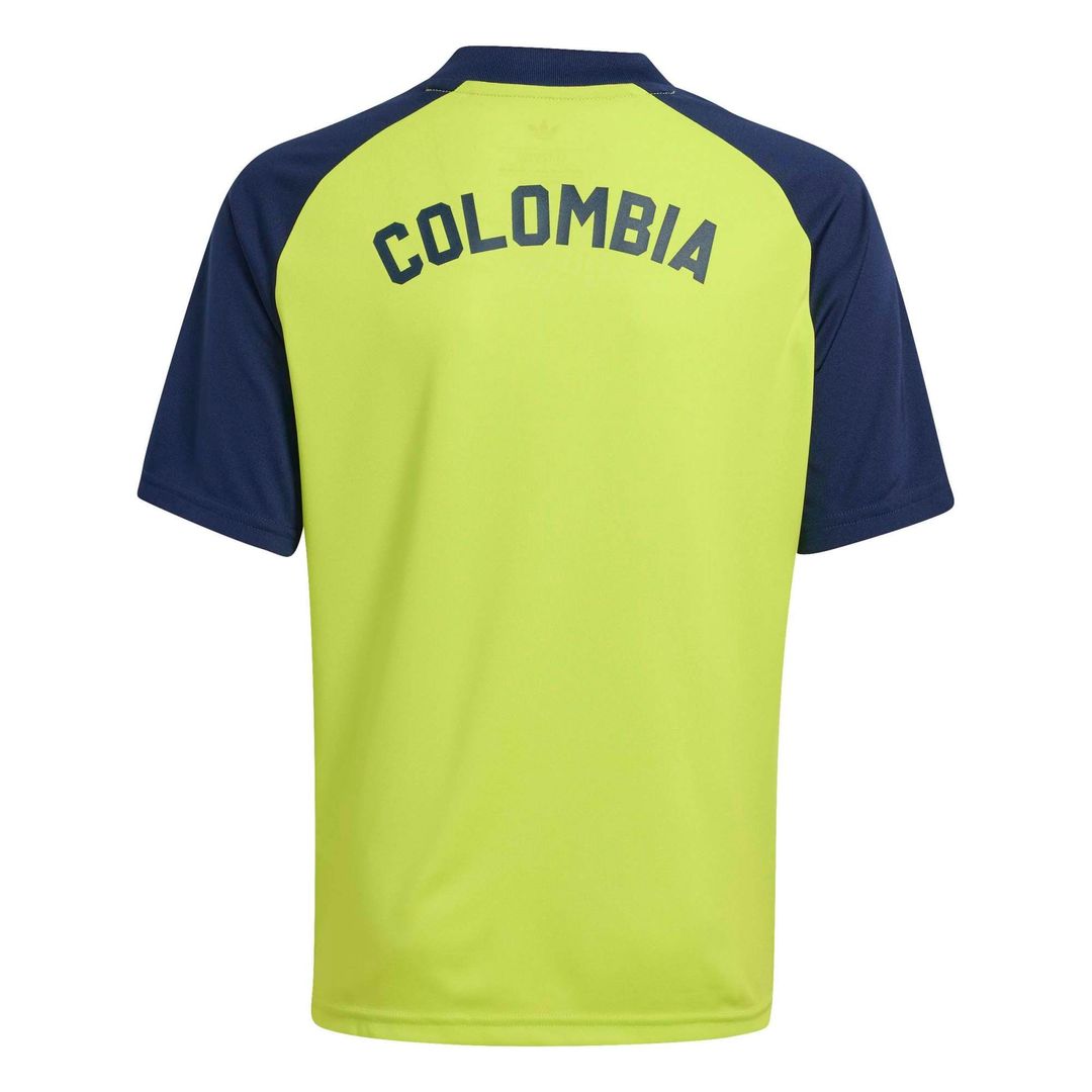 Colombia National Team adidas Youth 2026 Pre-Match Top - Orange