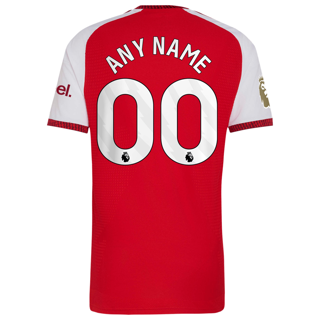 Arsenal adidas 2026/27 Home Authentic Custom Jersey - Red