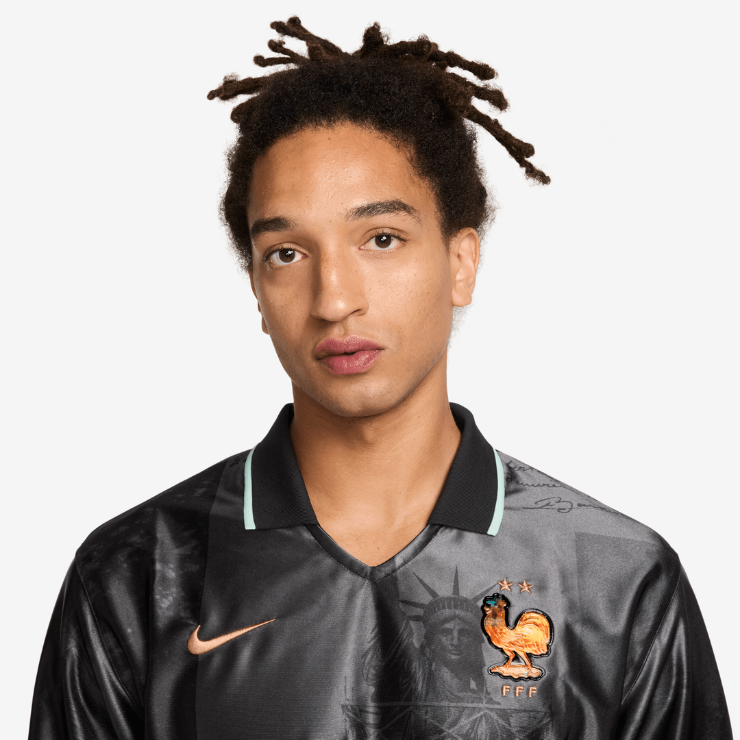 France National Team Nike Dri-FIT Energy Lifestyle Jersey - Black