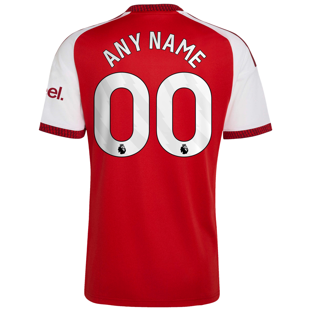 Arsenal adidas 2026/27 Home Replica Custom Jersey - Red