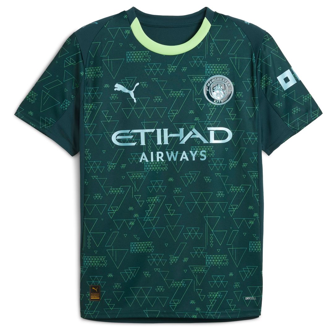 Erling Haaland Manchester City Puma x EA SPORTS FC 2025/26 Fourth Jersey - Green