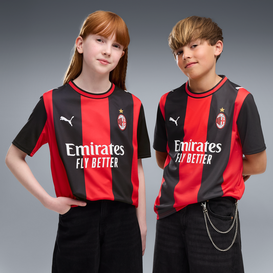 AC Milan Puma Youth 2026/27 Home Replica Jersey - Black/Red