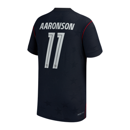 Brenden Aaronson USMNT Nike Youth 2026/27 Away Match Authentic Jersey - Blue