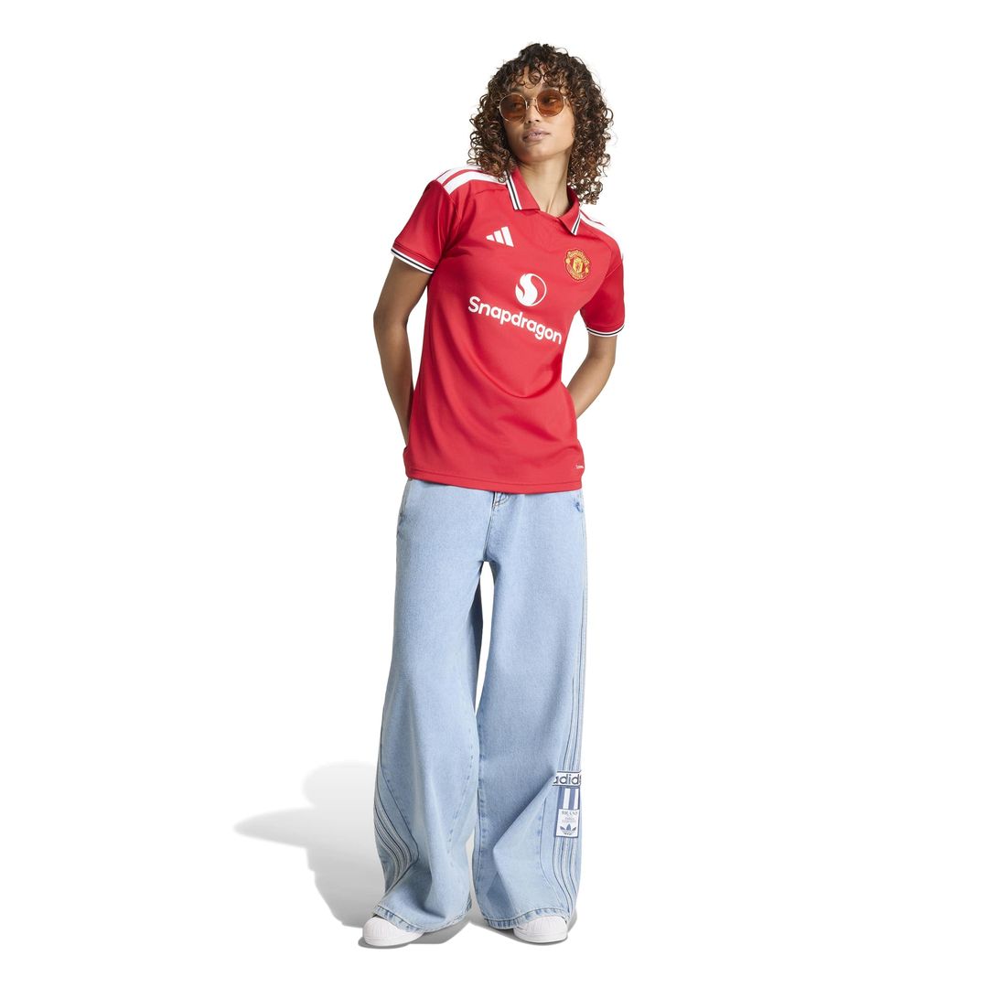 Manchester United adidas Women's 2026/27 Home Replica Jersey - Red
