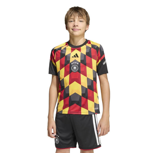 Germany National Team adidas Youth 2026 Pre-Match Top - Black