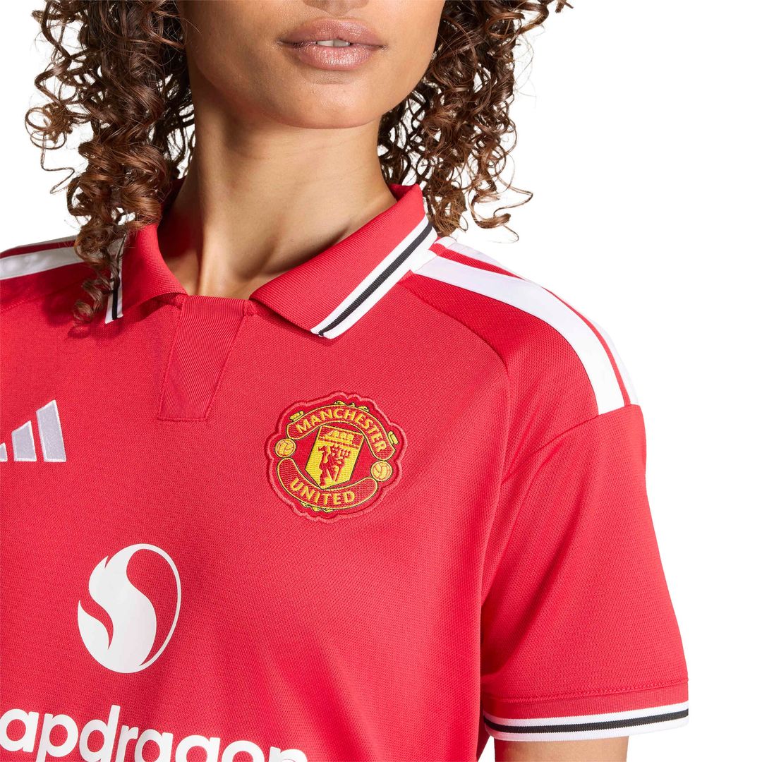 Manchester United adidas Women's 2026/27 Home Replica Jersey - Red