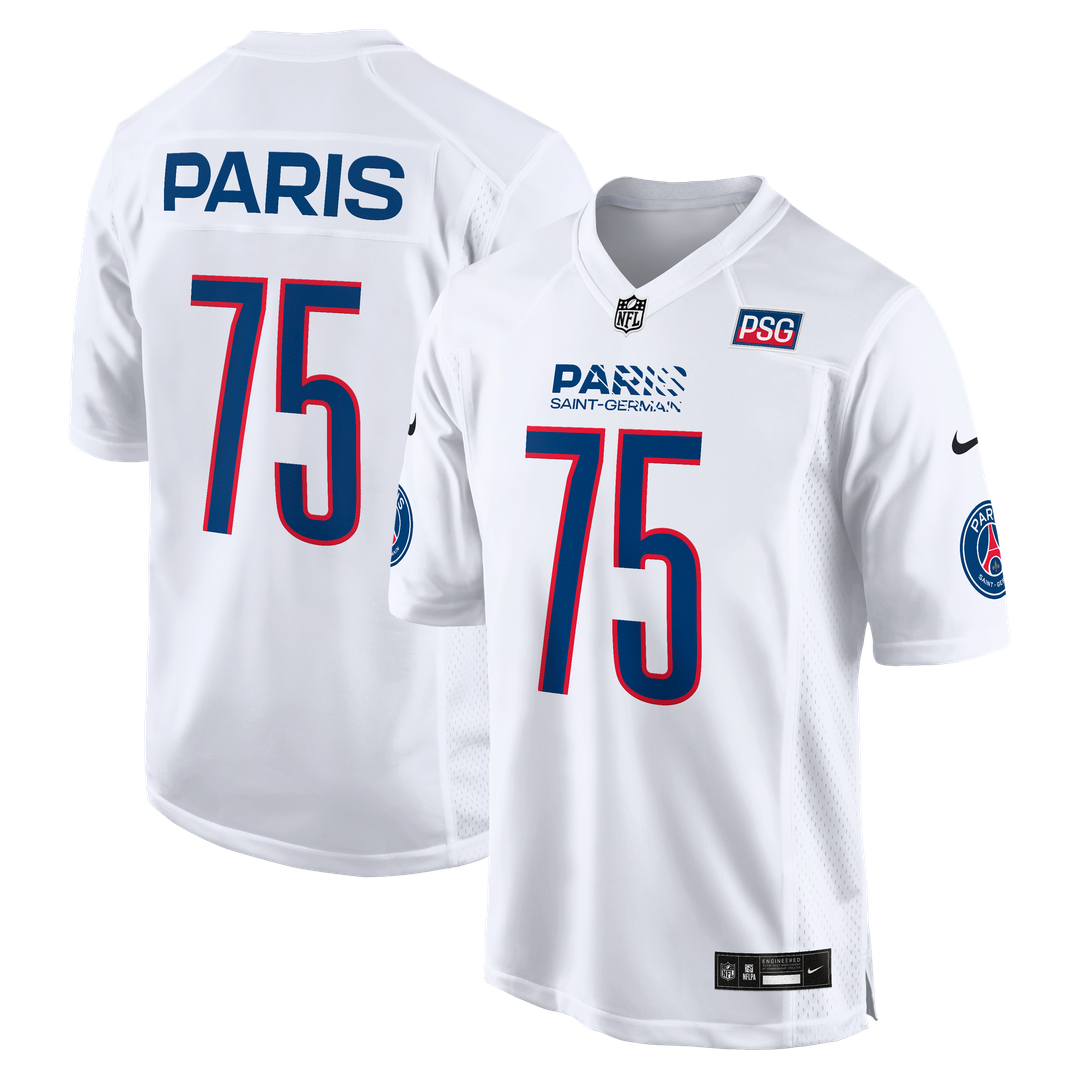 Paris Saint-Germain Nike 2025 Soccer x NFL Game Jersey - White