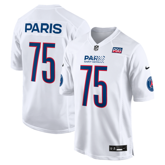 Paris Saint-Germain Nike 2025 Soccer x NFL Game Jersey - White