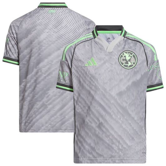 Club America adidas Youth 2025 Third Replica Jersey - Gray