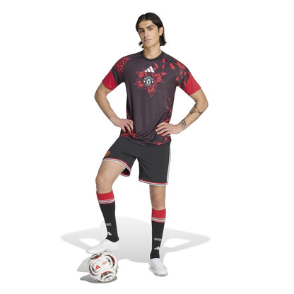 Manchester United adidas Home 2026/27 Pre-Match Top - Black
