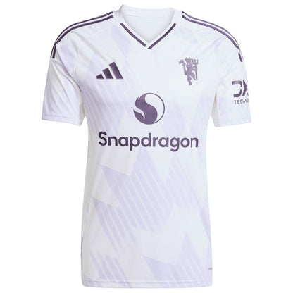 Bruno Fernandes Manchester United adidas 2025/26 Away Replica Player Jersey - White